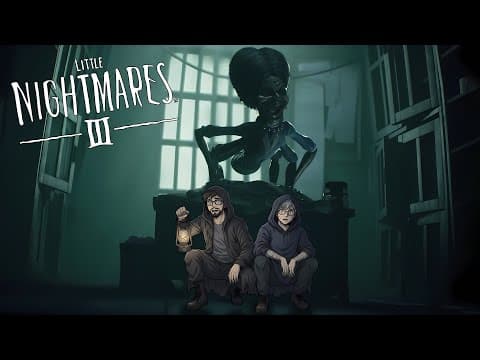 THE CRAZY ENGLISH TEACHER IS A SPIDER!! | Little Nightmares 3: Chapter 2